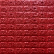 3D панель самоклеюча цегла Червону 700х770х7мм (008-7) SW-00000054 Киев