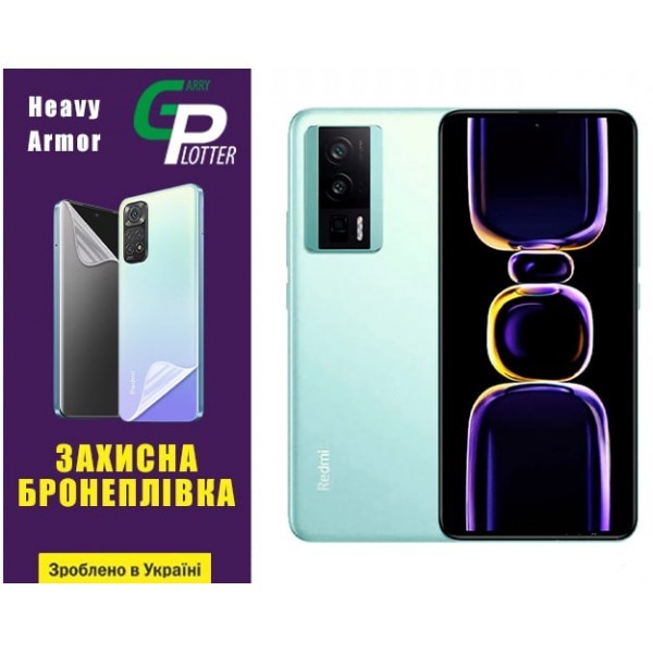 Поліуретанова плівка GP Heavy Armor на екран Xiaomi Redmi K60/K60 Pro/Poco F5 Pro 5G Глянцева (Код т Харьков - изображение 1