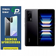 Поліуретанова плівка GP Simple Armor на екран Xiaomi Redmi K60/K60 Pro/Poco F5 Pro 5G Глянцева (Код  Харьков