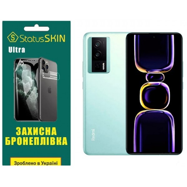 Поліуретанова плівка StatusSKIN Ultra на екран Xiaomi Redmi K60/K60 Pro/Poco F5 Pro 5G Глянцева (Код Харьков - изображение 1