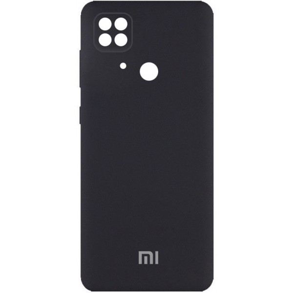 Silicone Cover Full Camera для Xiaomi Redmi 10C/Poco C40 Black (Код товару:29891) Харьков - изображение 1