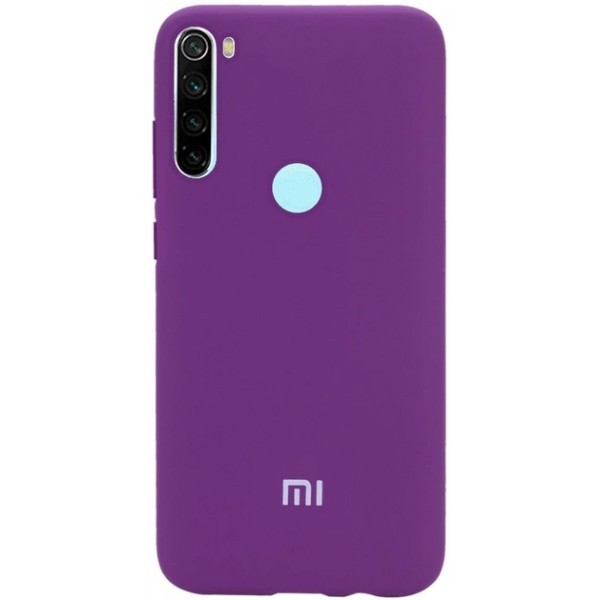 Silicone Case для Xiaomi Redmi Note 8/Note 8 2021 Violet (Код товару:30423) Харьков - изображение 1