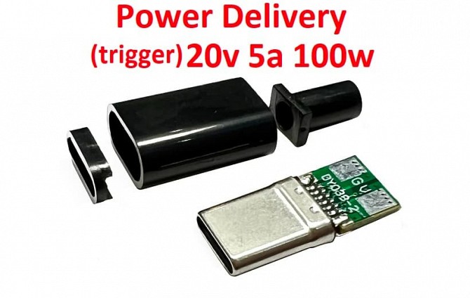 Power Delivery PD Trigger триггер 20v 5a 100w +корпус A class 1 день гар. Киев - изображение 1
