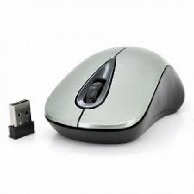 Мышь компьютерная iMICE E-2370 беспроводная USB Разрешение 1600 DPI мышка Серая Київ - изображение 1