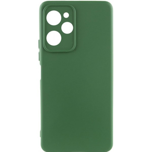 Silicone Cover Lakshmi Full Camera для Xiaomi Poco X5 Pro 5G Dark Green (Код товару:30521) Харьков - изображение 1