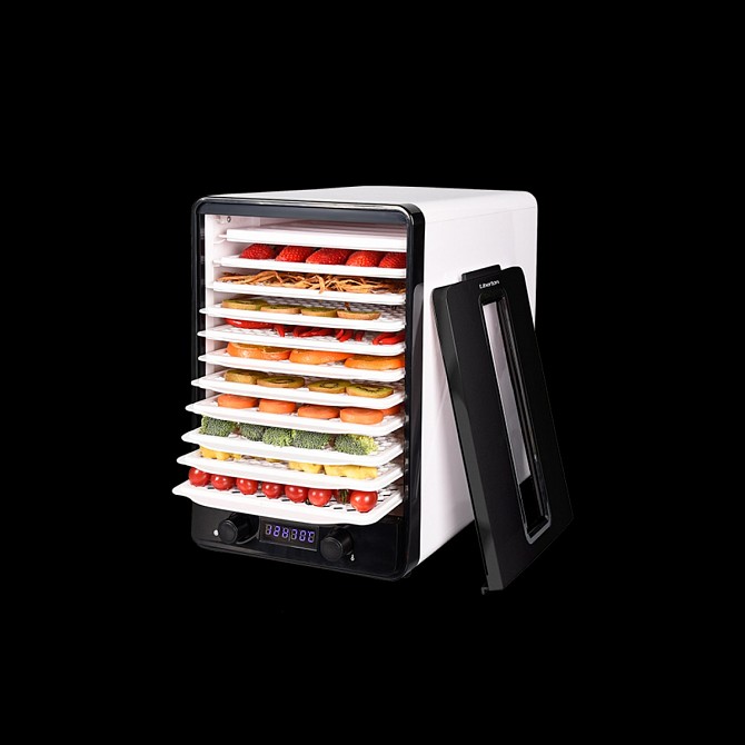 Сушилка для овощей и фруктов Liberton LFD-5528P 550 Вт черная Київ - изображение 1