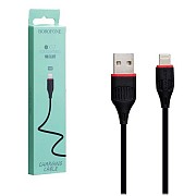 Кабель USB Borofone Lightning BX17-L-Black 1 м черный Киев