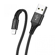 Кабель USB Borofone Lightning BX20-L-Black 1 м черный Киев