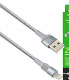 Кабель USB Borofone Lightning BX21-L-Grey 1 м серый Киев