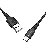 Кабель USB Borofone Type-C BX20-T-Black 1 м черный Киев