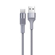 Кабель USB Borofone Type-C BX21-T-Grey 1 м серый Киев