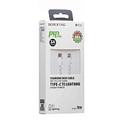 Кабель USB Borofone Type-C BX36-PD-T-White 1 м белый Киев