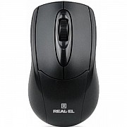 Мишка REAL-EL RM-207 USB Black (EL123200015) (Код товару:13919) Харьков