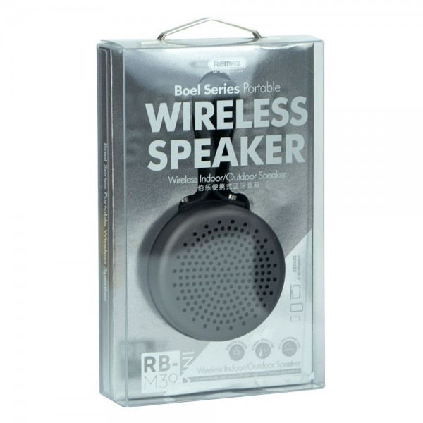 Портативная Bluetooth колонка Remax RB-M39-G серая Киев - изображение 1