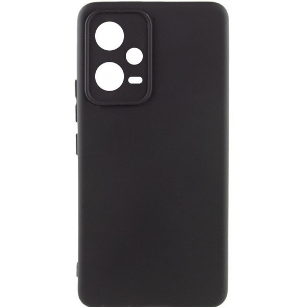 Silicone Cover Lakshmi Full Camera для Xiaomi Redmi Note 12 5G/Poco X5 5G Black (Код товару:30558) Харьков - изображение 1