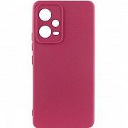 Silicone Cover Lakshmi Full Camera для Xiaomi Redmi Note 12 5G/Poco X5 5G Marsala (Код товару:30565) Харьков