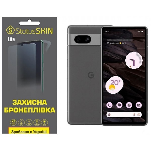 Поліуретанова плівка StatusSKIN Lite на екран Google Pixel 7a Глянцева (Код товару:30658) Харьков - изображение 1