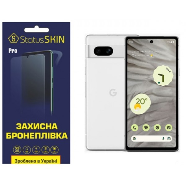 Поліуретанова плівка StatusSKIN Pro на екран Google Pixel 7a Матова (Код товару:30663) Харьков - изображение 1