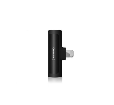 Audio адаптер 2 в 1 Wolim WK WDC-094i-Black Киев - изображение 1