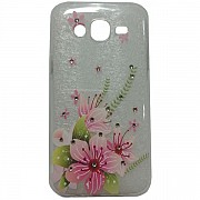 Чохол силіконовий з квітами для Samsung J5 2015 J500 Lilies Pink (Код товару:30685) Харьков