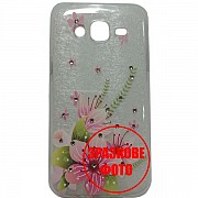 Чохол силіконовий з квітами для Samsung J5 2017 J530 Lilies Pink (Код товару:30555) Харьков