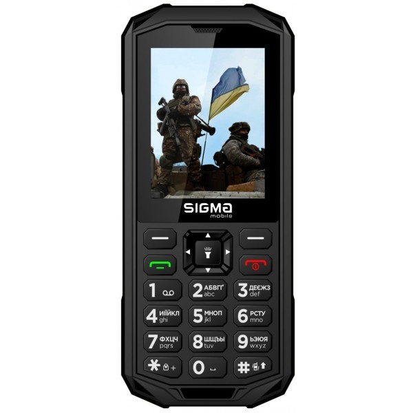 Телефон Sigma mobile X-treme PA68 Dual Sim Black (Код товару:30612) Харьков - изображение 1