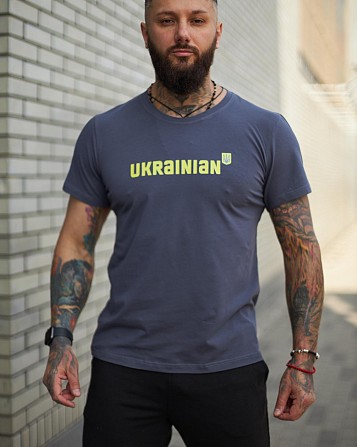 Футболка Ukrainian графіт Киев - изображение 1