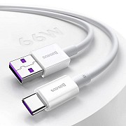 Кабель USB Baseus Type-C CATYS-A-T-White 2 м Киев