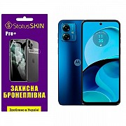 Поліуретанова плівка StatusSKIN Pro+ на екран Motorola G14 Глянцева (Код товару:30763) Харьков