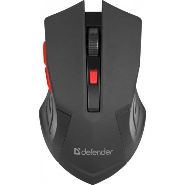 Мишка Defender Accura MM-275 USB Black/Red (52276) Харьков - изображение 1