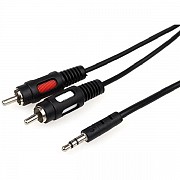 Аудіо-кабель Atcom mini-jack 3.5мм(M)-2xRCA-тюльпан(M) 1.8м (10707) (Код товару:30362) Харьков