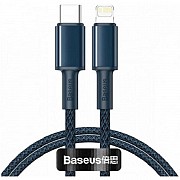 Кабель Baseus High Density Braided Type-C to Lightning PD 20W 1m Blue (CATLGD-03) (Код товару:30817) Харьков