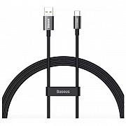 Кабель Baseus Superior Series (SUPERVOOC) USB to Type-C 65W 1m Black (CAYS000901) (Код товару:30816) Харьков