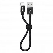 Кабель Hoco X35 Premium USB to Type-C 0.25m Black (Код товару:17643) Харьков