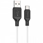 Кабель Hoco X90 Cool silicone USB to Type-C 1m White (Код товару:30916) Харьков