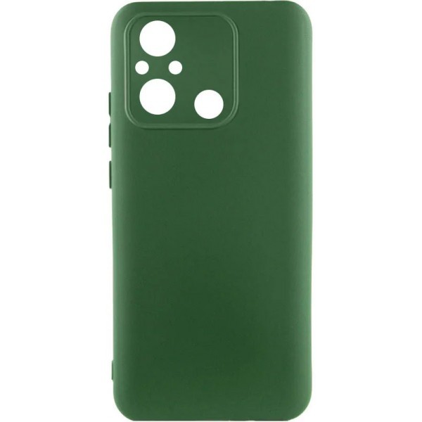 Silicone Cover Lakshmi Full Camera для Xiaomi Redmi 12C/11A/Poco C55 Dark Green (Код товару:30940) Харьков - изображение 1