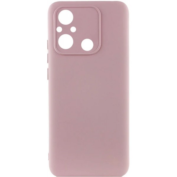 Silicone Cover Lakshmi Full Camera для Xiaomi Redmi 12C/11A/Poco C55 Pink Sand (Код товару:30934) Харьков - изображение 1