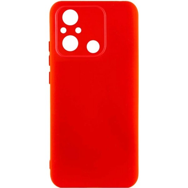 Silicone Cover Lakshmi Full Camera для Xiaomi Redmi 12C/11A/Poco C55 Red (Код товару:30939) Харьков - изображение 1