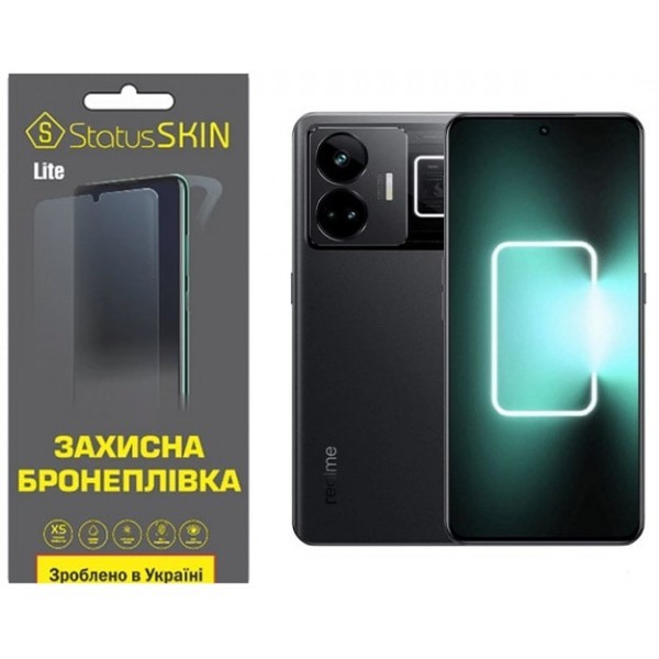 Поліуретанова плівка StatusSKIN Lite на екран Realme GT3 Глянцева (Код товару:30966) Харьков - изображение 1