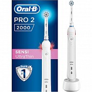 Электрическая зубная щетка Oral-B Pro 2 2000 Sensi UltraThin 81752073 Київ