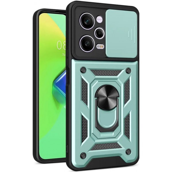 Чохол Camshield Serge Ring для Xiaomi Redmi Note 12 Pro 5G/Poco X5 Pro 5G Зелений (Код товару:30946) Харьков - изображение 1