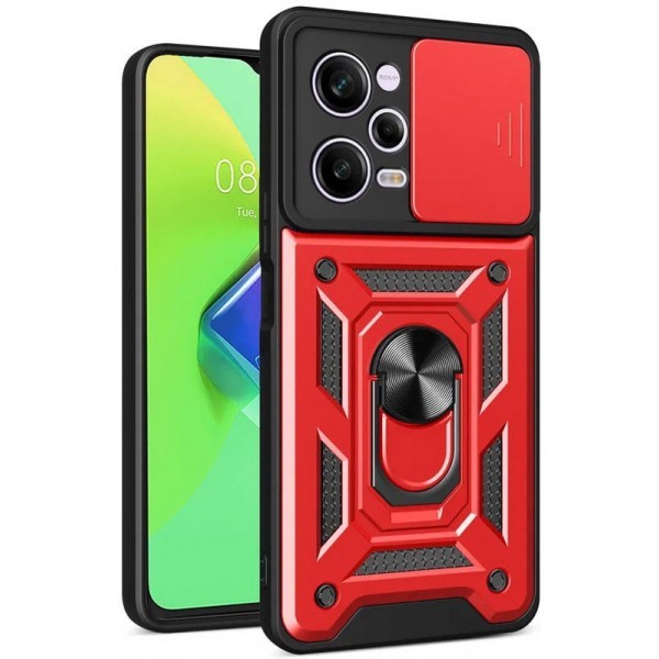 Чохол Camshield Serge Ring для Xiaomi Redmi Note 12 Pro 5G/Poco X5 Pro 5G Червоний (Код товару:30947 Харьков - изображение 1
