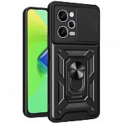 Чохол Camshield Serge Ring для Xiaomi Redmi Note 12 Pro 5G/Poco X5 Pro 5G Чорний (Код товару:30949) Харьков