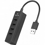 USB HUB REAL-EL HQ-154 4 USB Black (Код товару:18584) Харьков