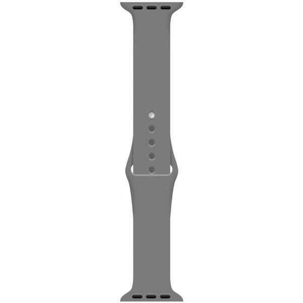 DM Ремінець Silicone для Apple Watch 38/40/41 mm Dark Grey (Код товару:30142) Харьков - изображение 1