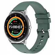 DM Ремінець Silicone для смарт-годинника Xiaomi/Samsung/Huawei/Imilab/Kieslect (22mm) Navy Green (Ко Харьков