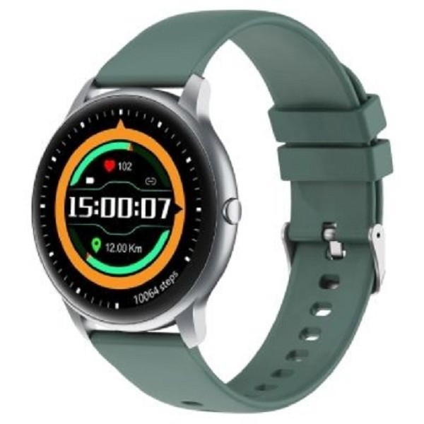 DM Ремінець Silicone для смарт-годинника Xiaomi/Samsung/Huawei/Imilab/Kieslect (22mm) Navy Green (Ко Харьков - изображение 1