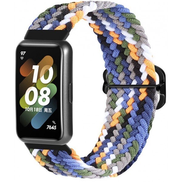 DM Ремінець нейлоновий для смарт-годинника Xiaomi/Samsung/Huawei/Imilab/Kieslect (22mm) Denim Blue ( Харьков - изображение 1
