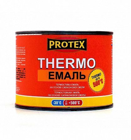 Термоемаль чорна (0,4кг) ТМ PROTEX Ровно - изображение 1