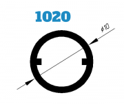 1030 или 1020 профиль алюминиевый Київ